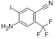 4-Amino-5-iodo-2-(trifluoromethyl)benzonitrile Structure,852569-35-8Structure