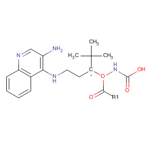 Tert-butyl {3-[(3-aminoquinolin-4-yl)amino]propyl}carbamate Structure,852719-50-7Structure