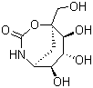 (1S,5s,6s,7r,8s)-6,7,8-trihydroxy-1-(hydroxymethyl)-2-oxa-4-azabicyclo[3.3.1]nonan-3-one Structure,85281-06-7Structure