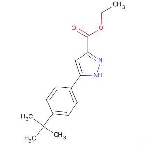 Ethyl 5-(4-tert-butylphenyl)-1h-pyrazole-3-carboxylate Structure,852815-09-9Structure