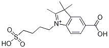 5-Carboxy-1-(4-sulfobutyl)-2,3,3-trimethyl-3h-indolium Structure,852818-04-3Structure