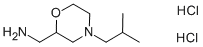 C-(4-isobutyl-morpholin-2-yl)-methylaminedihydrochloride Structure,852851-64-0Structure