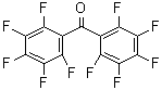 Bis(2,3,4,5,6-pentafluorophenyl)methanone Structure,853-39-4Structure