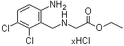 Anagrelide related compound a (25 mg) (ethyl 2-(6-amino-2,3-dichlorobenzylamino)acetate) Structure,85325-12-8Structure