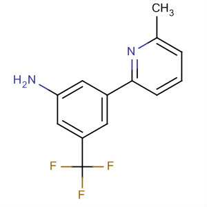 3-(Trifluoromethyl)-5-(6-methylpyridin-2-yl)benzenamine Structure,853298-67-6Structure