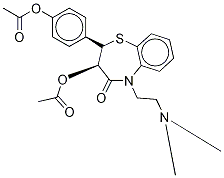 4’-O-desmethyl 4’-o-acetyl diltiazem Structure,85365-35-1Structure