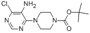 1-Boc-4-(5-amino-6-chloro-4-pyrimidinyl)piperazine Structure,853679-43-3Structure