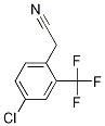 4-Chloro-2-(trifluoromethyl)phenyl)acetonitrile Structure,85386-80-7Structure