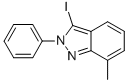 2H-Indazole, 3-iodo-7-methyl-2-phenyl- Structure,854143-92-3Structure