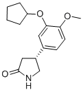 (4S)-4-[3-(cyclopentyloxy)-4-methoxyphenyl]pyrrolidin-2-one Structure,85416-75-7Structure