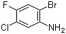 2-Bromo-5-chloro-4-fluoroaniline Structure,85462-59-5Structure