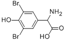 Amino-(3,5-dibromo-4-hydroxy-phenyl)-aceticacid Structure,854646-48-3Structure