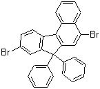 5,9-Dibromo-7,7-diphenyl-7h-benzo[c]fluorene Structure,854952-90-2Structure