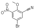 Benzonitrile, 5-bromo-2-methoxy-3-nitro- Structure,855290-36-7Structure