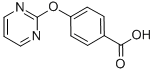 4-(Pyrimidin-2-yloxy)benzoic acid Structure,855423-33-5Structure