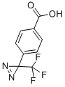 4-(1-Azi-2,2,2-trifluoroethyl)benzoic Acid Structure,85559-46-2Structure