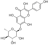 Herbacetin 7-rhamnoside Structure,85571-15-9Structure