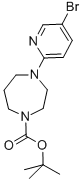 1,1-Dimethylethyl 4-(5- bromo-2-pyridinyl)-1,4- diazepane-1-carboxylate Structure,855787-67-6Structure