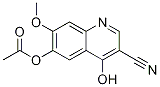 6-(Acetyloxy)-4-hydroxy-7-methoxy-3-quinolinecarbonitrile Structure,855792-25-5Structure