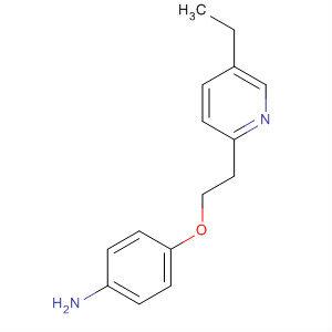 4-[2-(5-Ethyl-2-pyridyl)ethoxy]aniline Structure,85583-40-0Structure