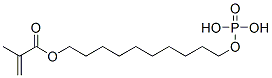 2-Propenoic acid, 2-methyl-, 10-(phosphonooxy)decyl ester Structure,85590-00-7Structure