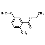 Benzoic acid,5-methoxy-2-methyl-,ethyl ester Structure,855949-35-8Structure