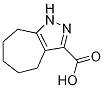 1,4,5,6,7,8-Hexahydrocycloheptapyrazole-3-carboxylic acid Structure,856256-63-8Structure