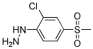 2-Chloro-4-methylsulfonylphenylhydrazine Structure,85634-77-1Structure