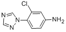 3-Chloro-4-(1H-1,2,4-triazol-1-yl)aniline Structure,856452-74-9Structure