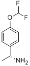 Benzenemethanamine, 4-(difluoromethoxy)-a-methyl-, (aR)- Structure,856758-57-1Structure