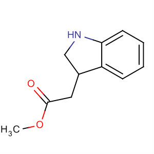 (2,3-Dihydroindol-3-yl)acetic acid methyl ester Structure,85676-99-9Structure