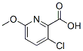 2-Pyridinecarboxylic acid, 3-chloro-6-methoxy- Structure,856836-44-7Structure