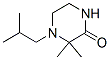 Piperazinone, 3,3-dimethyl-4-(2-methylpropyl)-(9ci) Structure,85712-24-9Structure