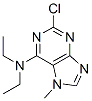 2-Chloro-n6,n6-diethyl-7-methyl-adenine Structure,857172-63-5Structure