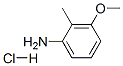 2-Methyl-3-methoxyaniline hydrochloride Structure,857195-15-4Structure