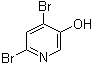 2,4-Dibromo-5-hydroxypyridine Structure,857429-81-3Structure