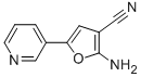 2-Amino-5-(3-pyridinyl)-3-furancarbonitrile Structure,857663-89-9Structure