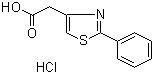 2-(2-Phenylthiazol-4-yl)acetic acid hydrochloride Structure,857998-13-1Structure