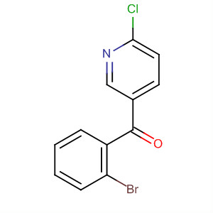 Methanone, (2-bromophenyl)(6-chloro-3-pyridinyl)- Structure,858035-60-6Structure