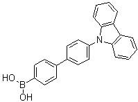 Boronic acid, [4’-(9h-carbazol-9-yl)[1,1’-biphenyl]-4-yl]- Structure,858131-73-4Structure