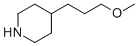 4-(3-Methoxypropyl)piperidine Structure,858260-60-3Structure