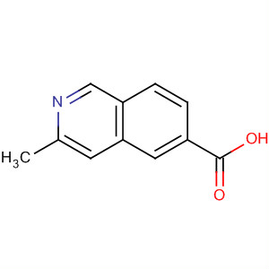 3-Methyl-6-isoquinolinecarboxylic acid Structure,858646-60-3Structure