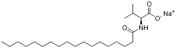 N-octadecanoyl-l-valine sodium salt Structure,85902-09-6Structure