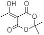 5-(1-Hydroxyethylidene)-2,2-dimethyl-1,3-dioxane-4,6-dione Structure,85920-63-4Structure