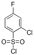 2-Chloro-4-fluorobenzenesulfonyl chloride Structure,85958-57-2Structure