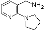 [2-(1-Pyrrolidinyl)-3-pyridinyl]methanamine Structure,859850-79-6Structure