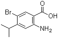 2-Amino-4-isopropyl-5-bromobenzoic acidmethylester Structure,859937-44-3Structure