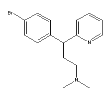 Brompheniramine Structure,86-22-6Structure