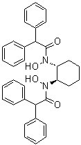 (1R,2r)-n,n’-dihydroxy-n,n’-bis(diphenylacetyl)cyclohexane-1,2-diamine Structure,860036-16-4Structure