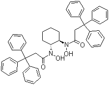 (1R,2r)-n,n’-dihydroxy-n,n’-bis(3,3,3-triphenylpropionyl)cyclohexane-1,2-diamine Structure,860036-29-9Structure